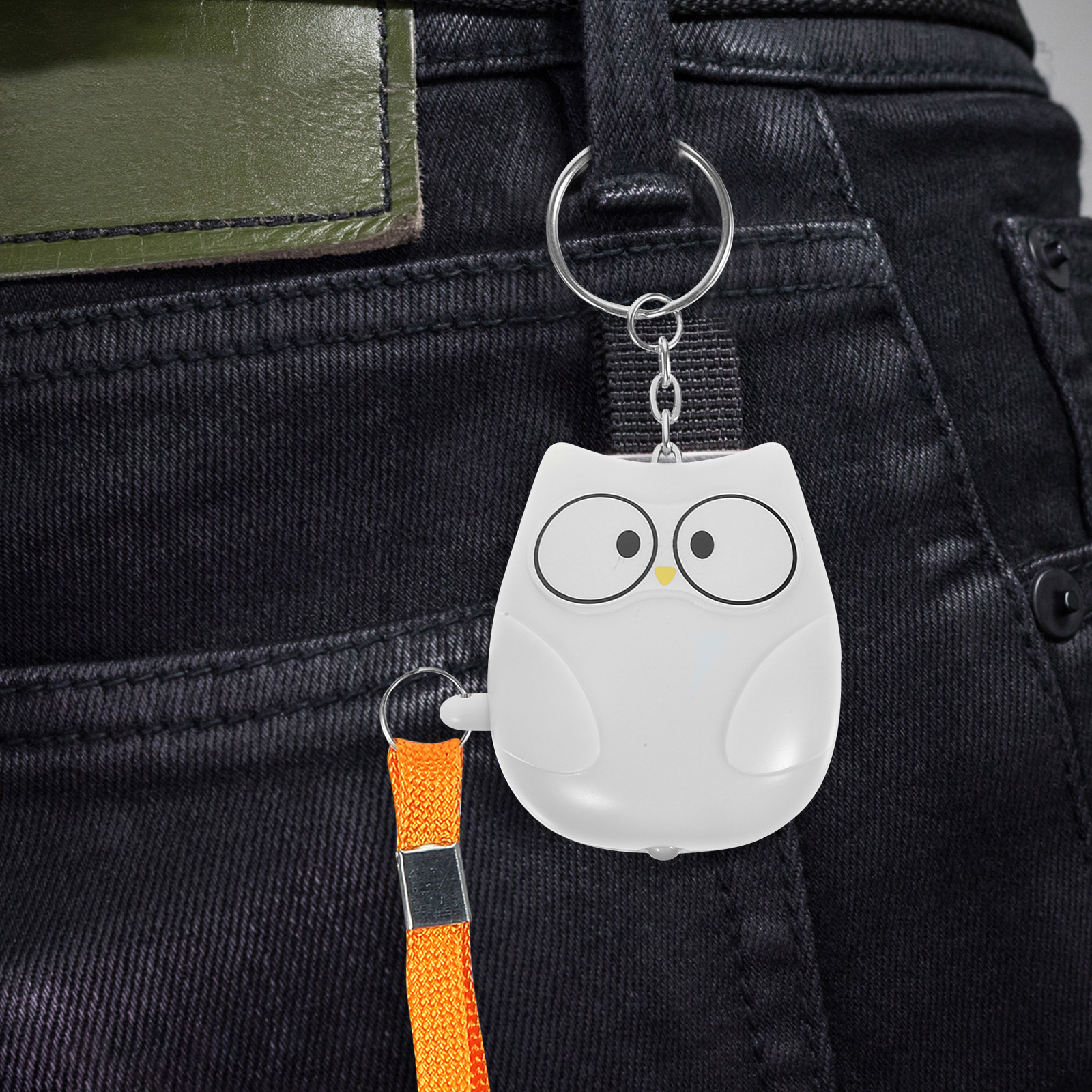 Personal Alarm Keychain - Owl Shaped Personal Alarm Keychain for