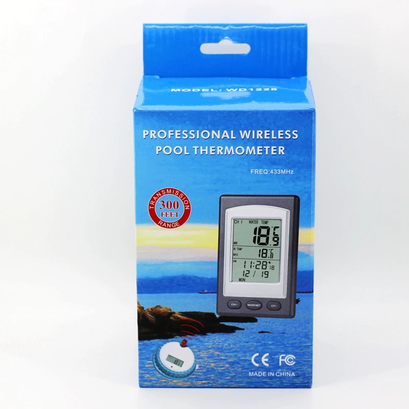 Wireless Floating Thermometer  - مراجعة Pool Alarm Float وسعره