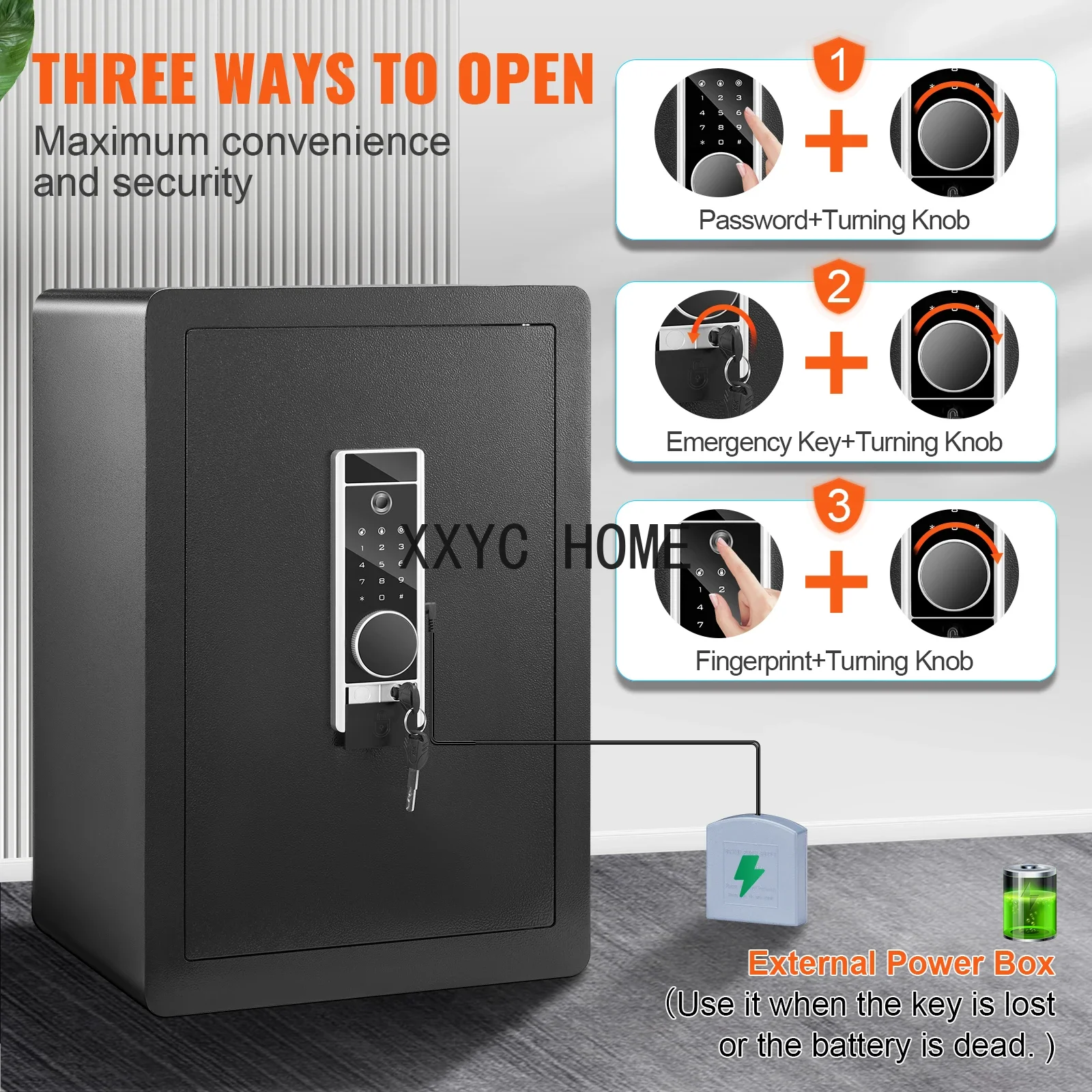 Electric Safe 2.2/1.8 Cubic Fe - مراجعة Fire Safe Document وسعره