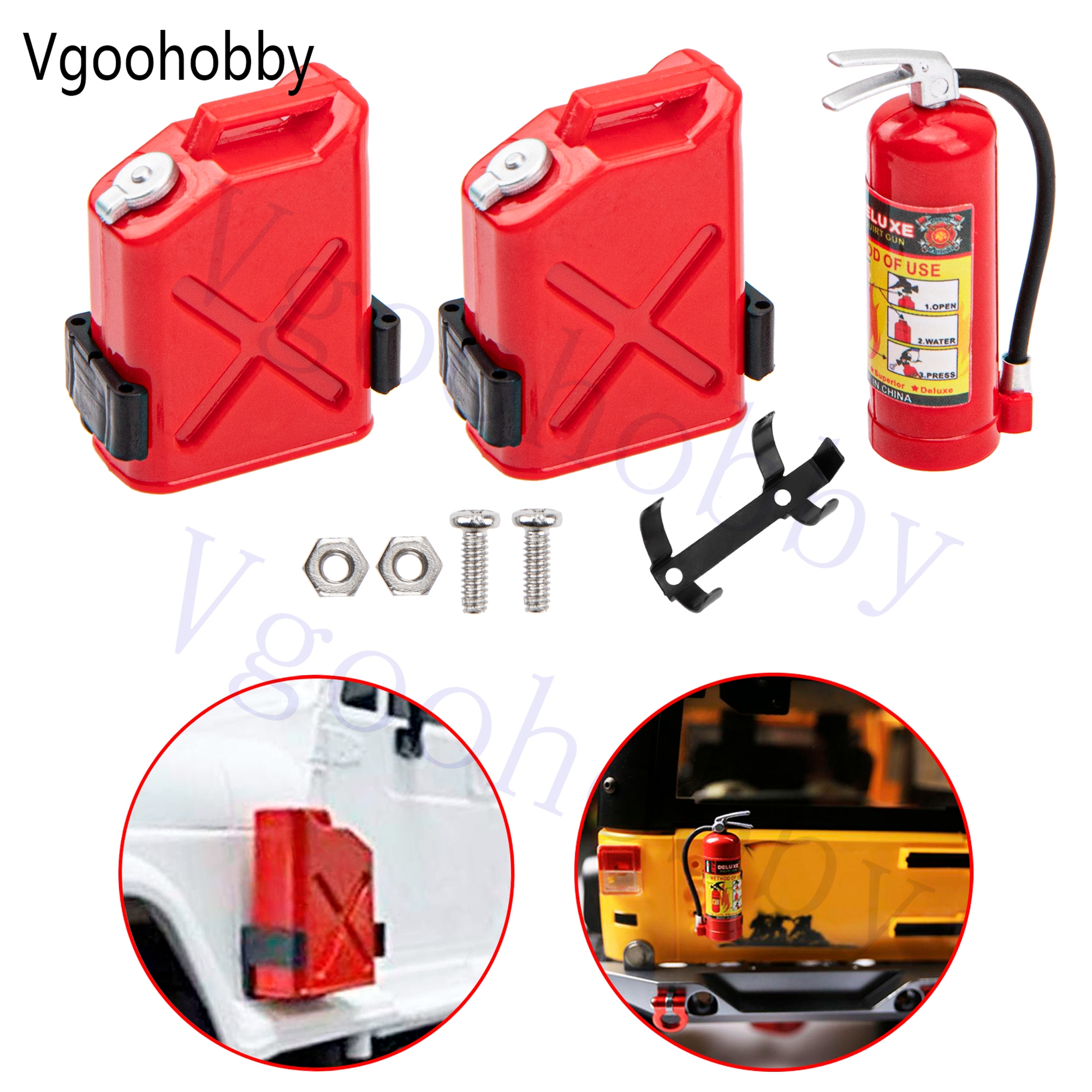RC Simulation Decoration Plast - مراجعة Fire Extinguisher Small وسعره