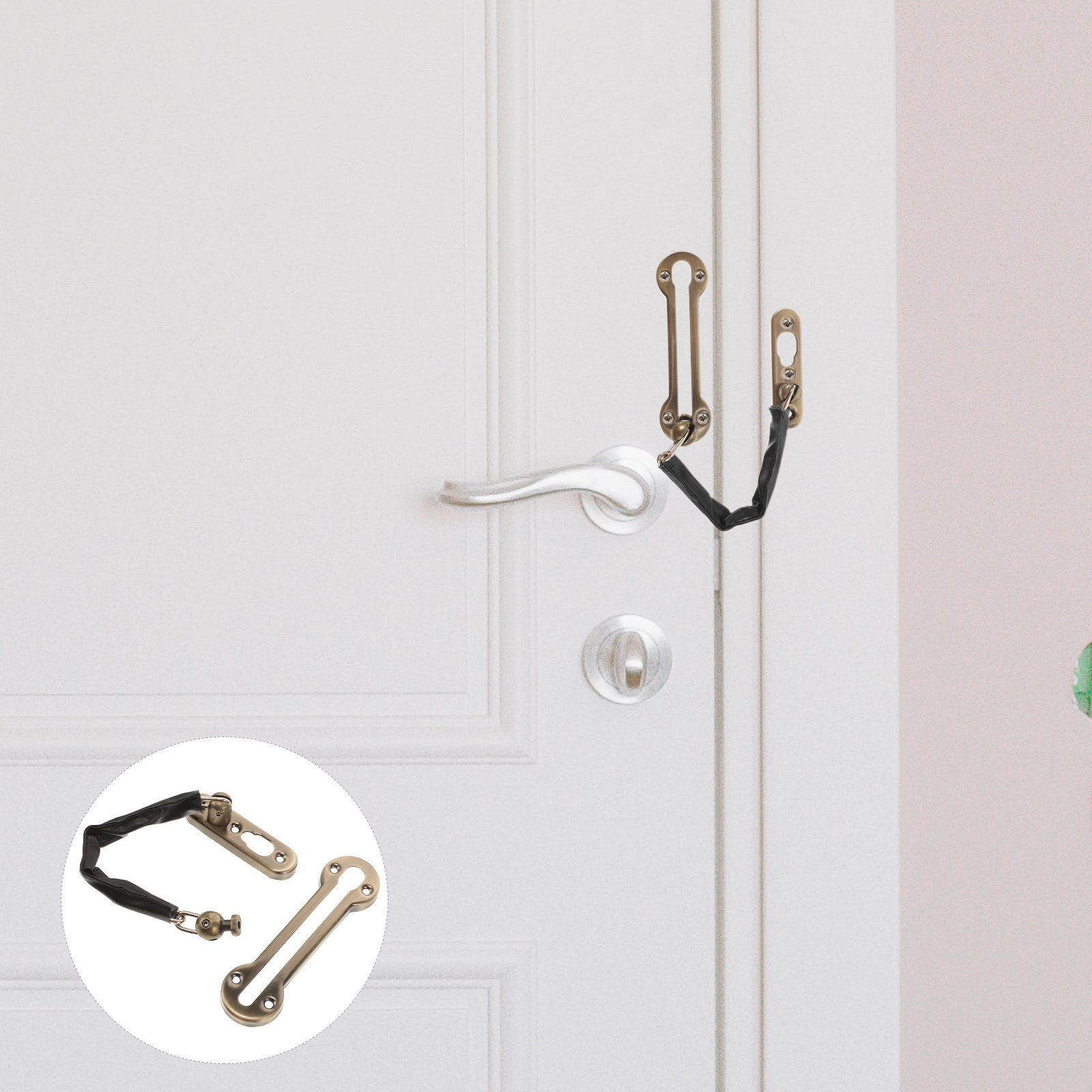 Thickened Anti-Theft Door Chai - مراجعة Security Chain Door وسعره
