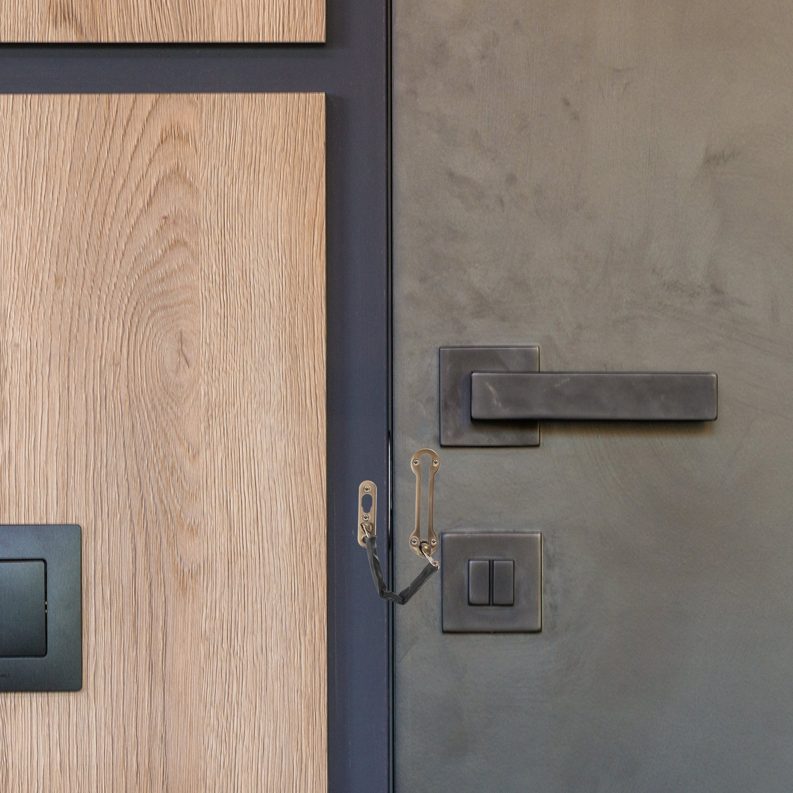 Thickened Anti-Theft Door Chai - مراجعة Security Chain Door وسعره