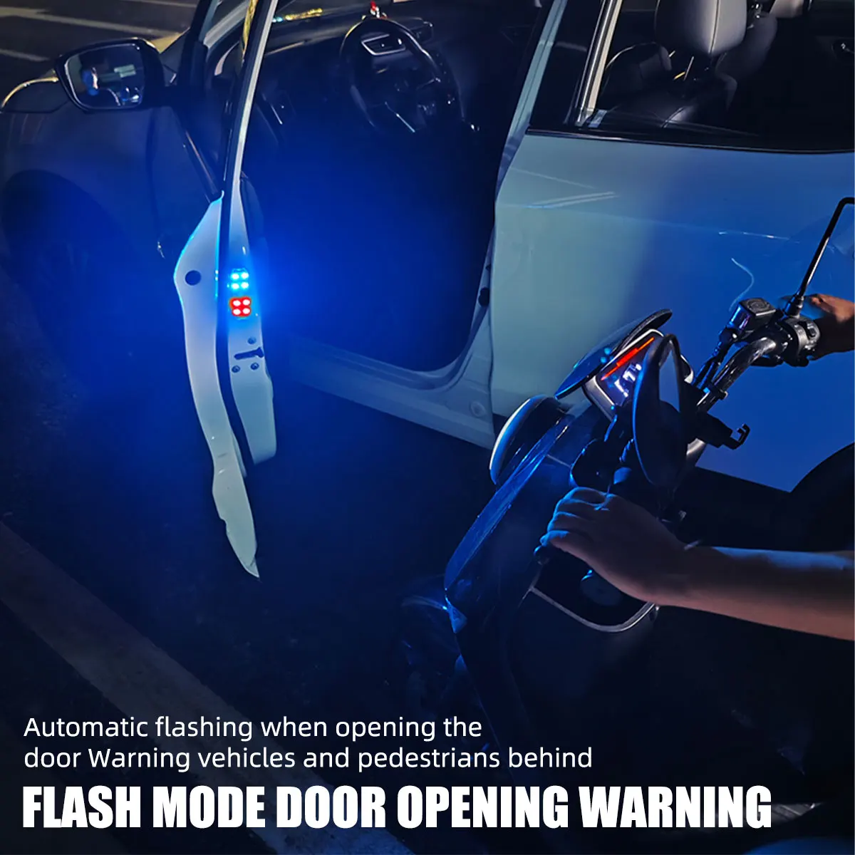 Car Door Lights LED Colorful F - مراجعة Emergency Exit Sign وسعره