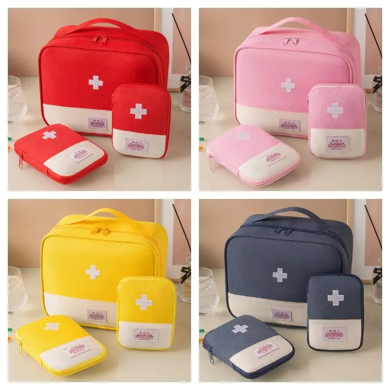 Portable Emergency First Aid K - مراجعة First Aid Bag Kit وسعره