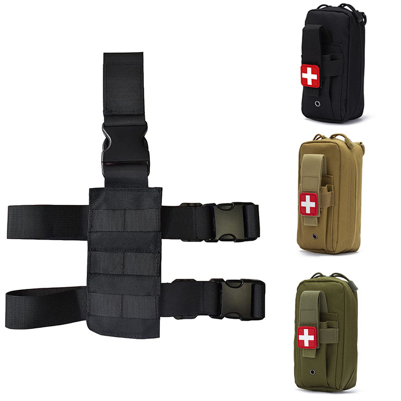 Tactical Thigh Moll Rig EDC Po - مراجعة First Aid Bag Kit وسعره