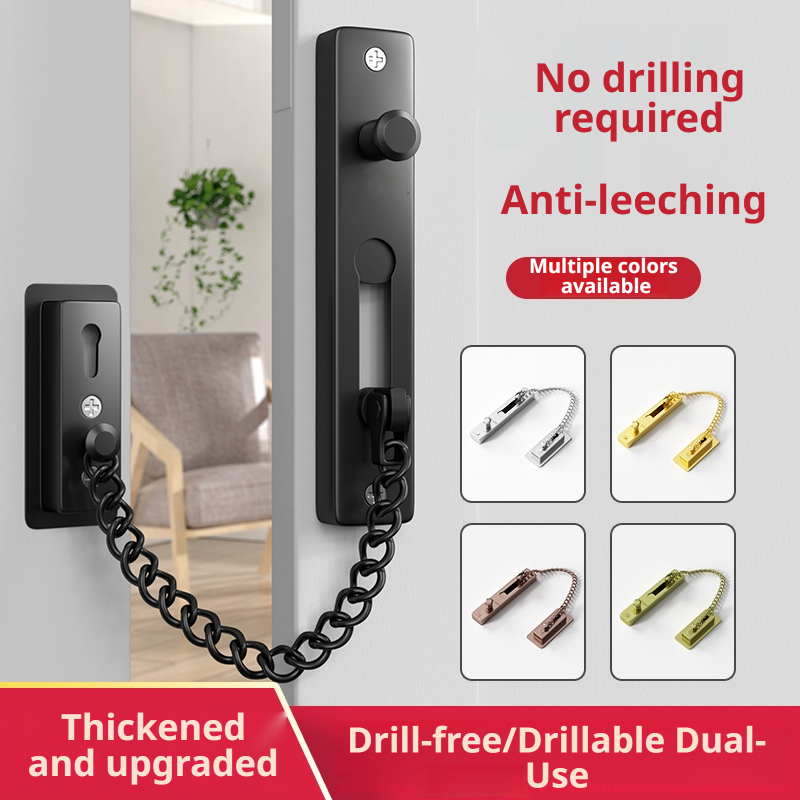 Heavy-Duty Polished Press Latc - مراجعة Security Chain Door وسعره