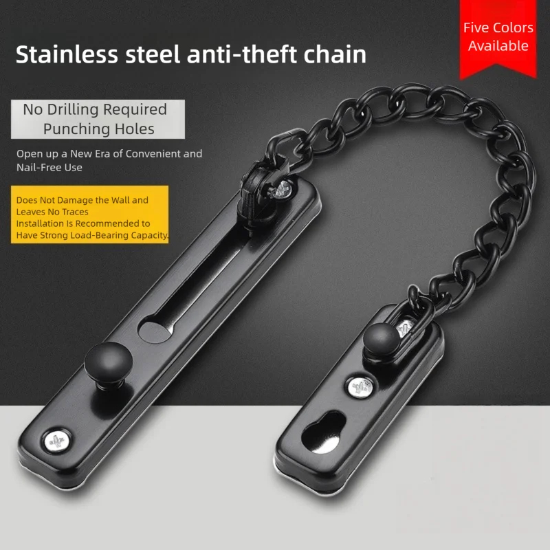 Heavy-Duty Polished Press Latc - مراجعة Security Chain Door وسعره