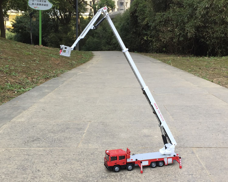 1:50 alloy engineering vehicle - مراجعة Fire Escape Ladder وسعره