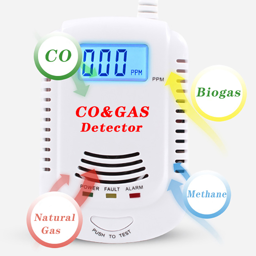 2 in 1 Gas Detector, Plug-in H - مراجعة Co Detector Plug وسعره