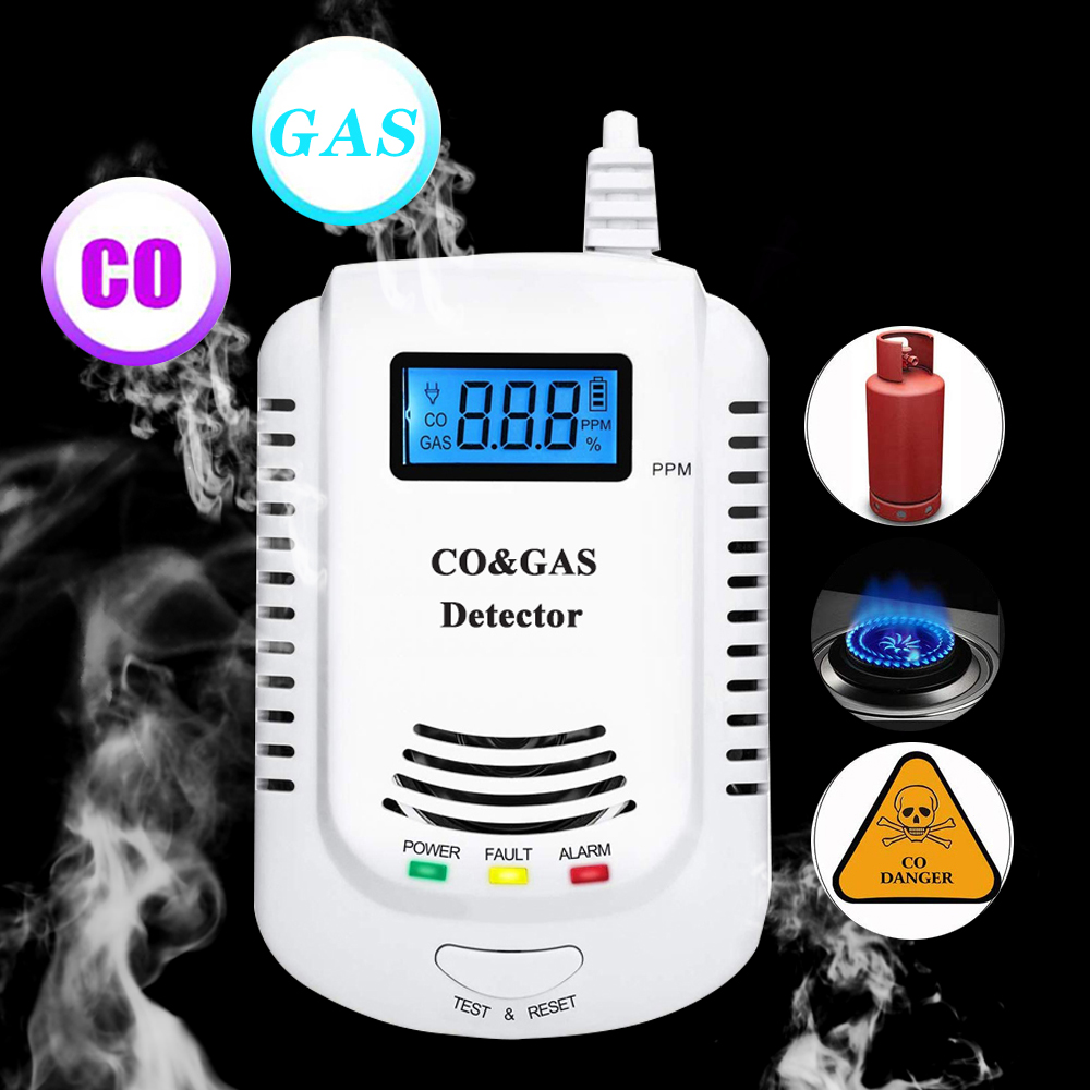 2 in 1 Gas Detector, Plug-in H - مراجعة Co Detector Plug وسعره