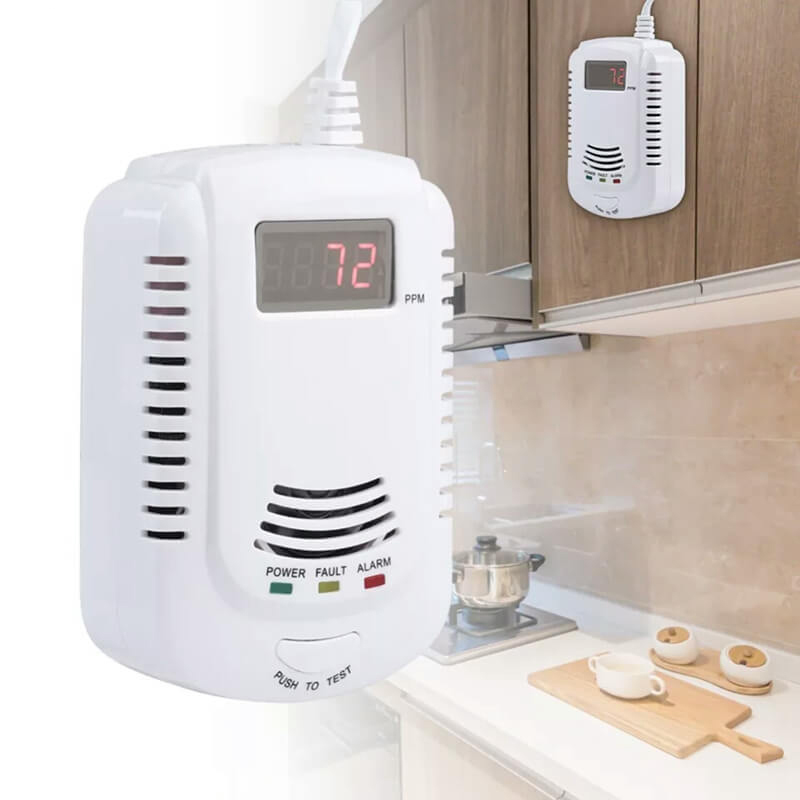 2 in 1 Gas Detector, Plug-in H - مراجعة Co Detector Plug وسعره