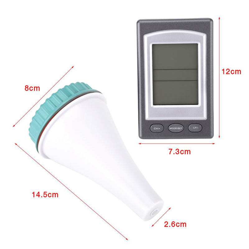 Digtal Swimming Pool Thermomet - مراجعة Pool Alarm Float وسعره