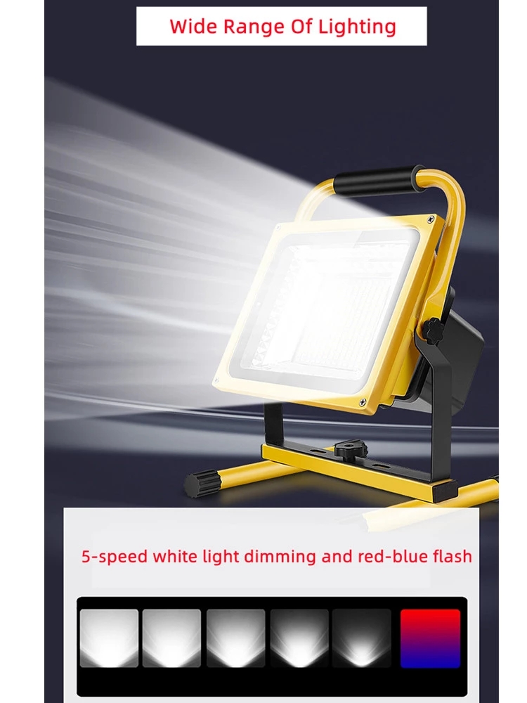 LED Strong Charging Floodlight - مراجعة Power Outage Light وسعره