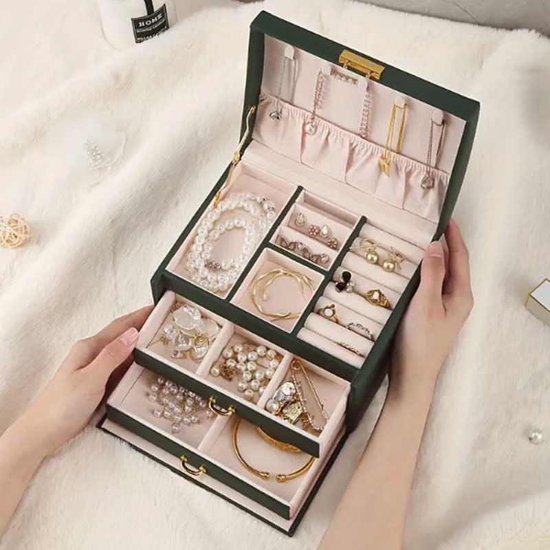 Three Drawer Handheld Jeweller - مراجعة Lockbox Key Secure وسعره