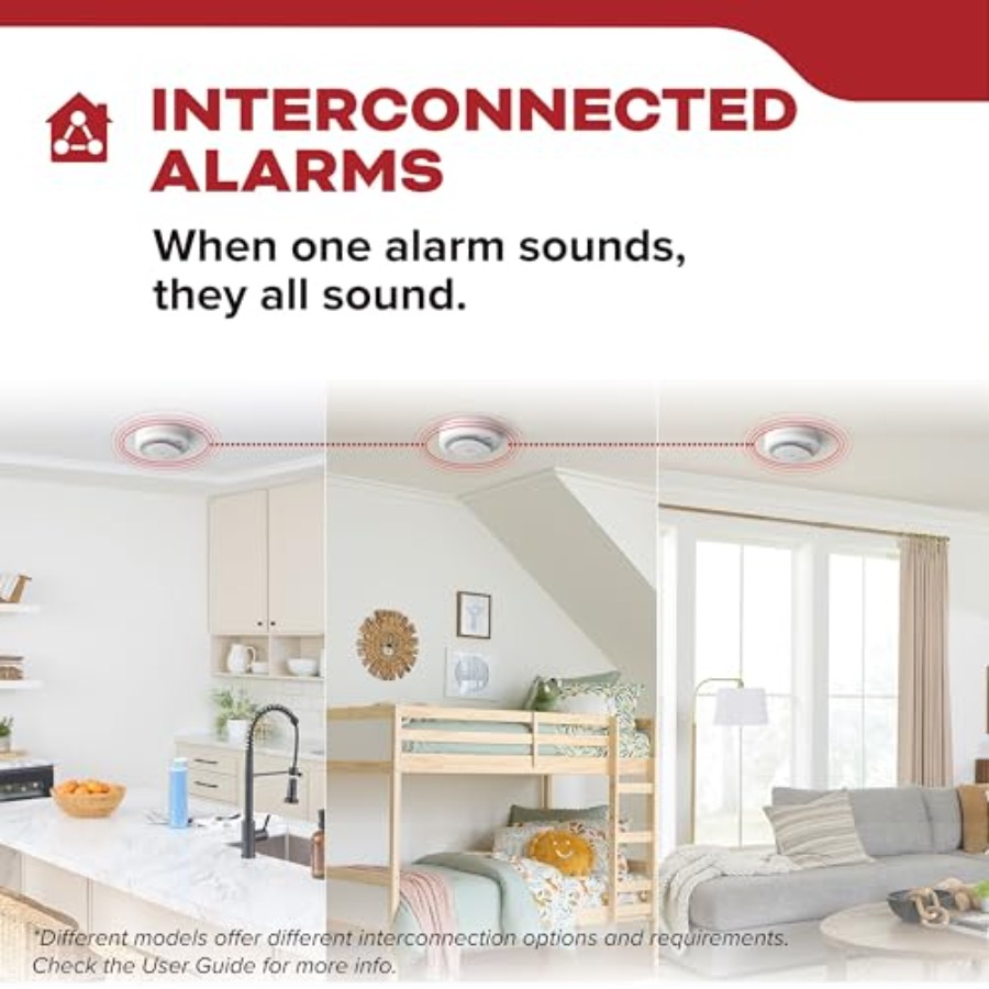Smoke Detector for home safety - مراجعة Smoke Detector Interconnected وسعره