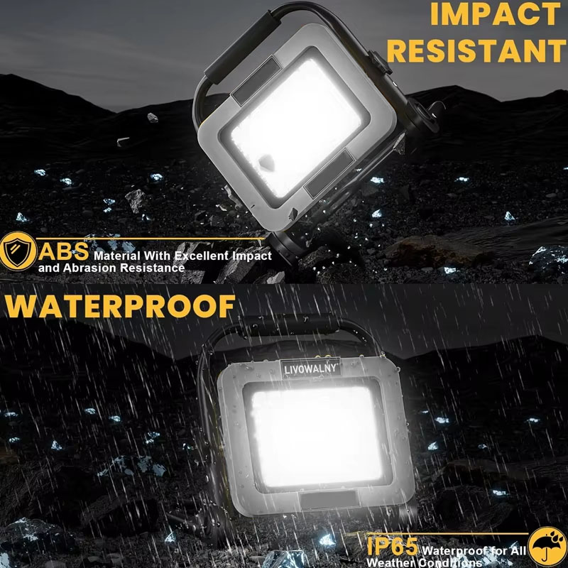 50W 10000LM Work Light For Dew - مراجعة Power Outage Light وسعره