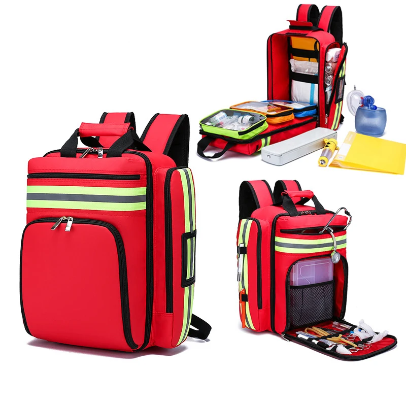 Disaster Relief Bag First Aid  - مراجعة First Aid Bag Kit وسعره