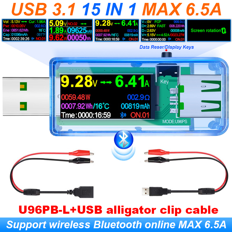 15 IN 1 USB 3.1 Tester DC Digi - مراجعة Co Detector Plug وسعره