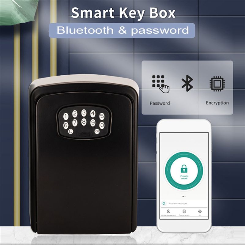 B68A TUYA Smart Key Box Blueto - مراجعة Lockbox Key Secure وسعره