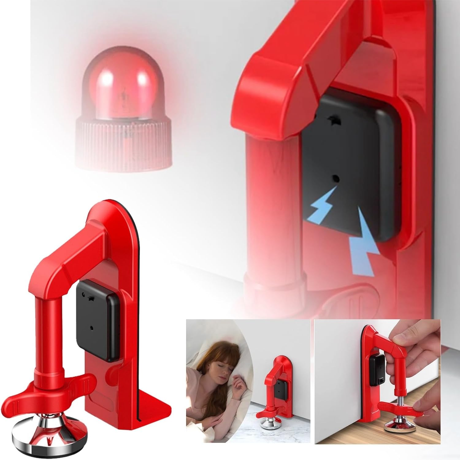 Battery Powered Alarm Door Sto - مراجعة Door Stop Alarm وسعره