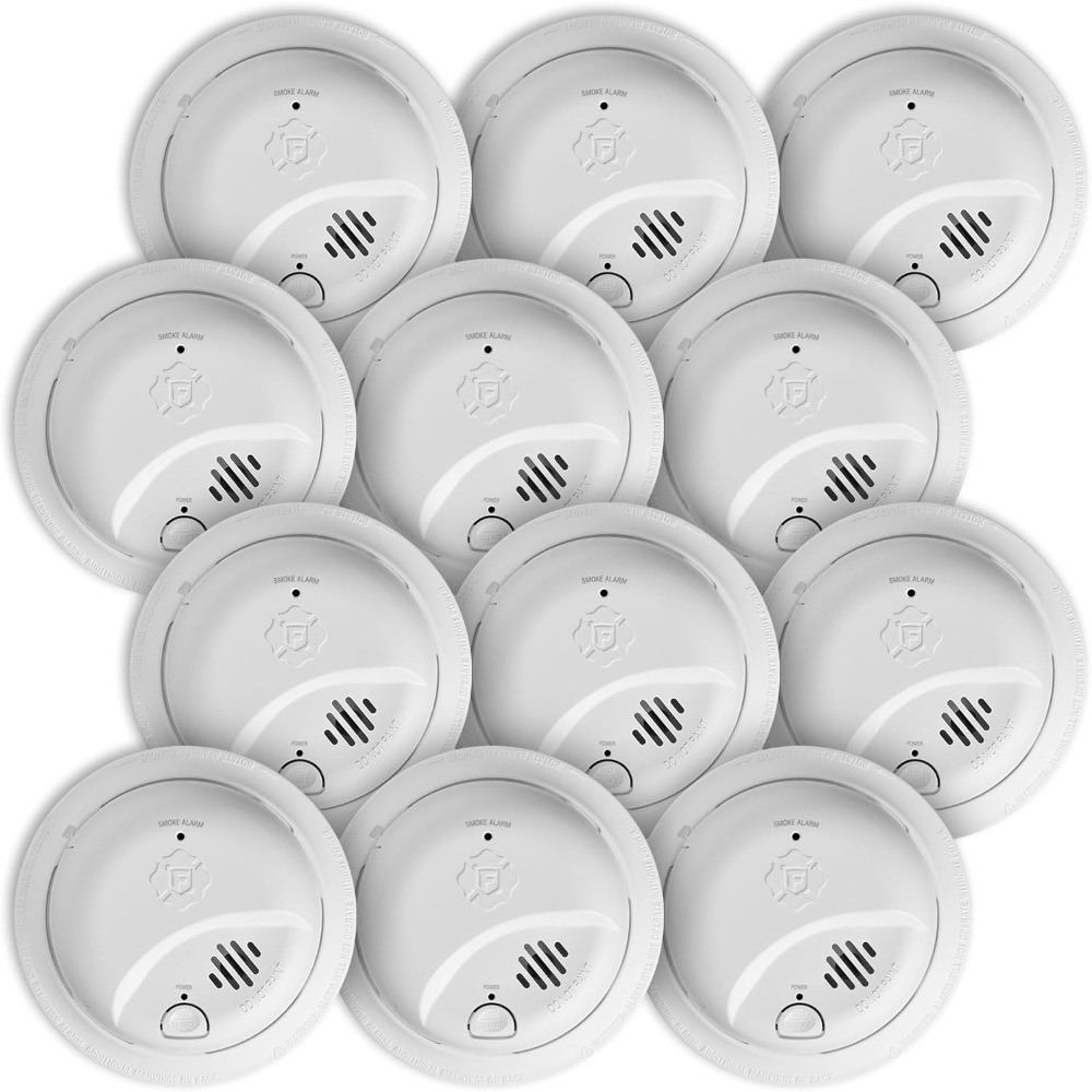 US Shipping Hardwired Intercon - مراجعة Smoke Detector Interconnected وسعره