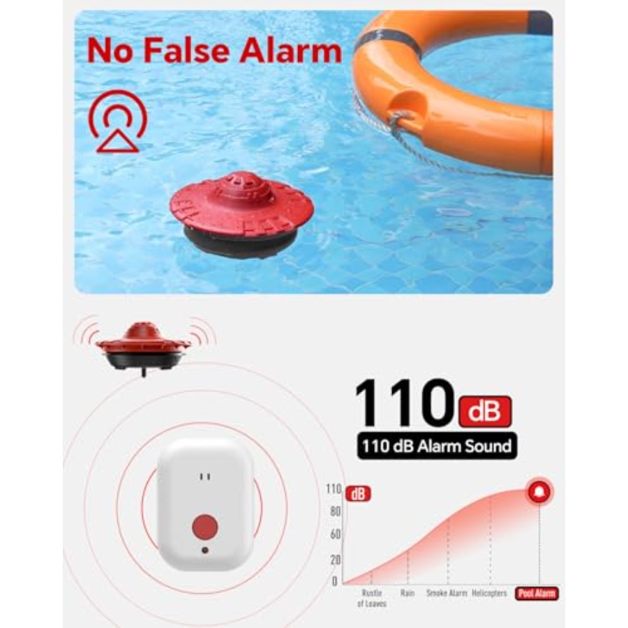 Pool Alarm Floating Safety Ala - مراجعة Pool Alarm Float وسعره