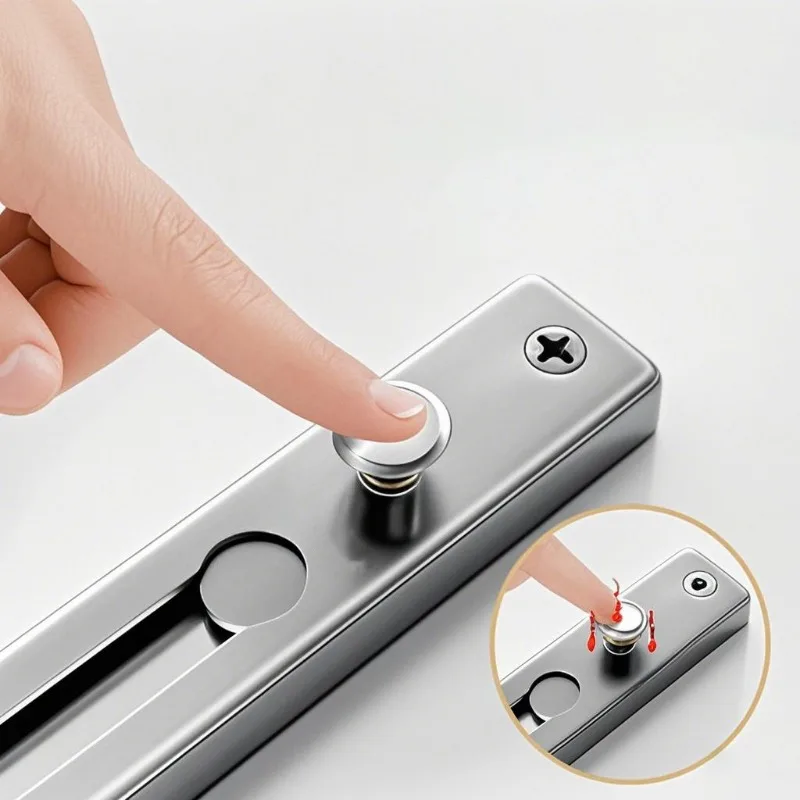 No Drill Stainless Steel Secur - مراجعة Security Chain Door وسعره