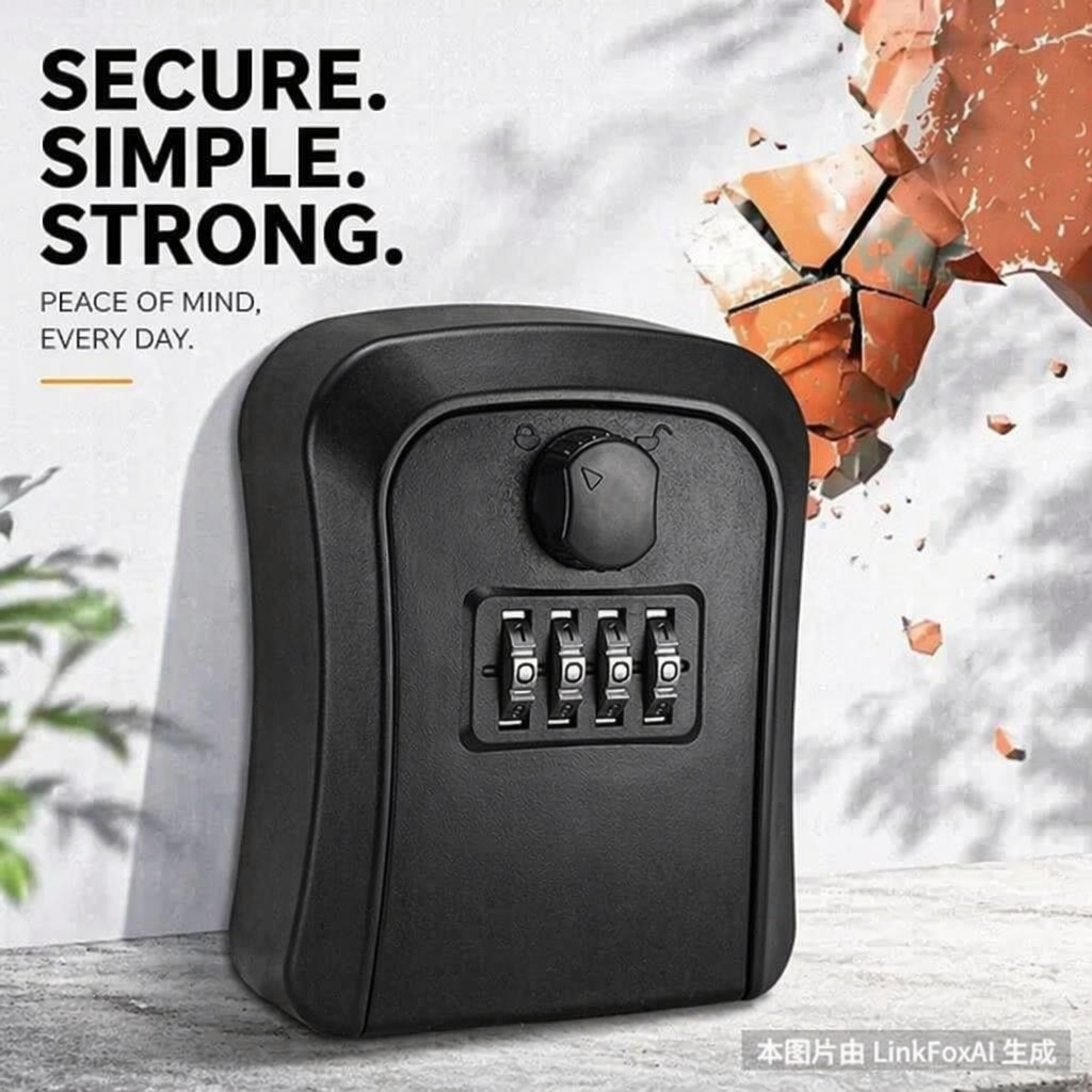 Key Lock Box Wall Mount Lockbo - مراجعة Lockbox Key Secure وسعره