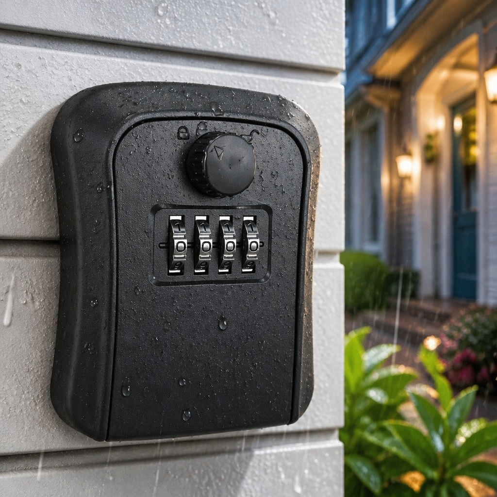 Key Lock Box Wall Mount Lockbo - مراجعة Lockbox Key Secure وسعره