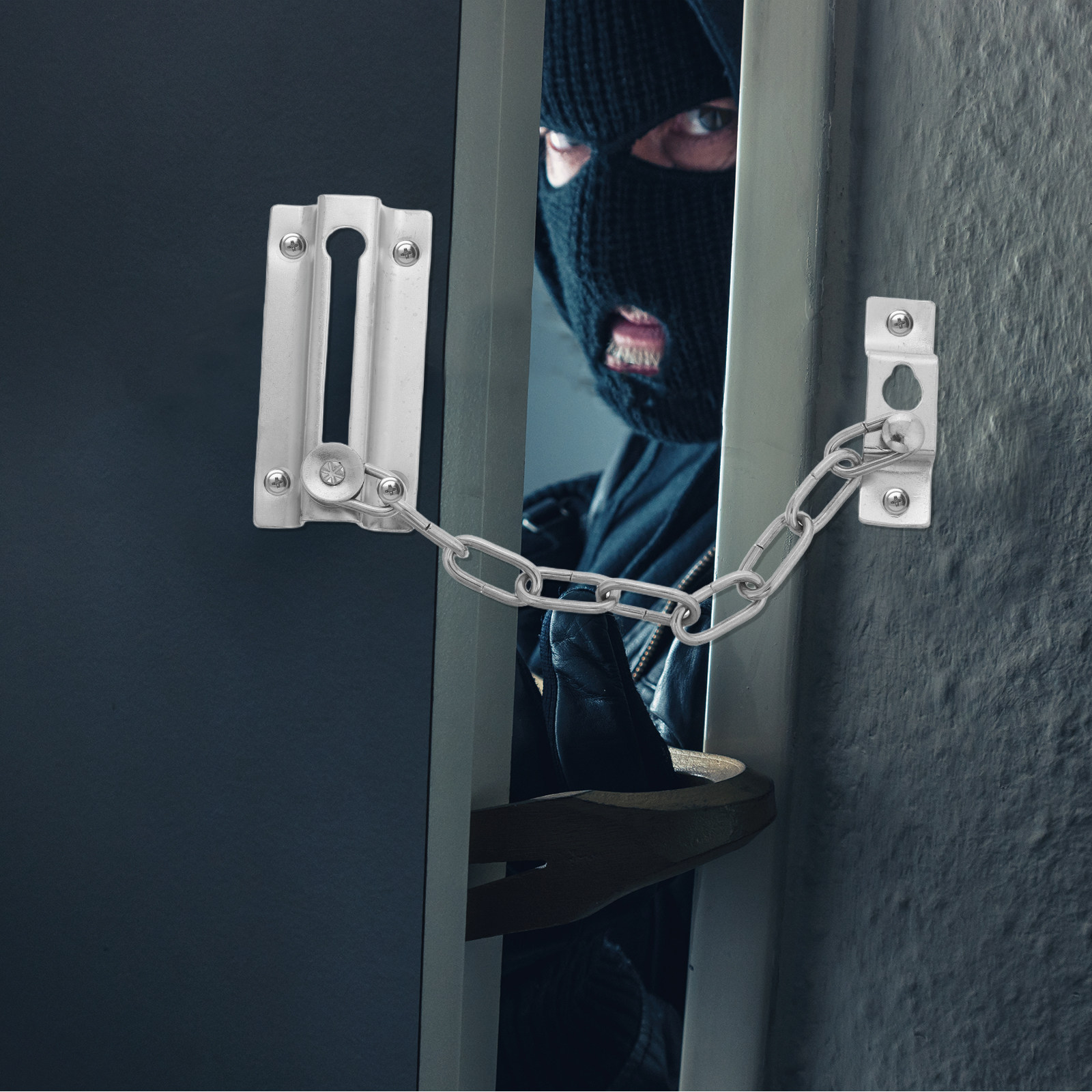 Anti Theft Heavy Duty Door Cha - مراجعة Security Chain Door وسعره