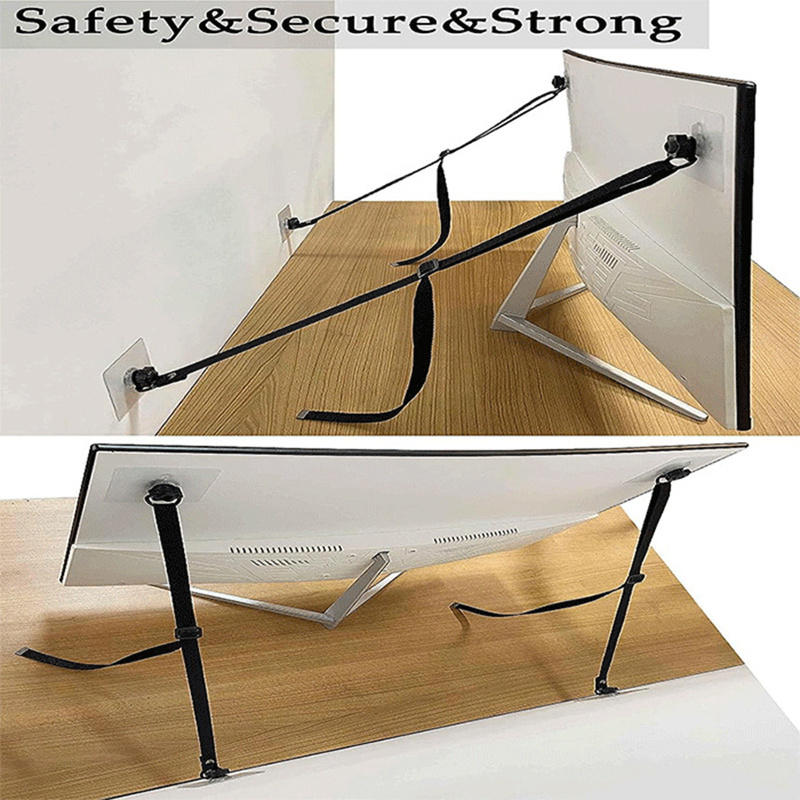 No Drill Adhesive Furniture An - مراجعة Earthquake Anchor Strap وسعره