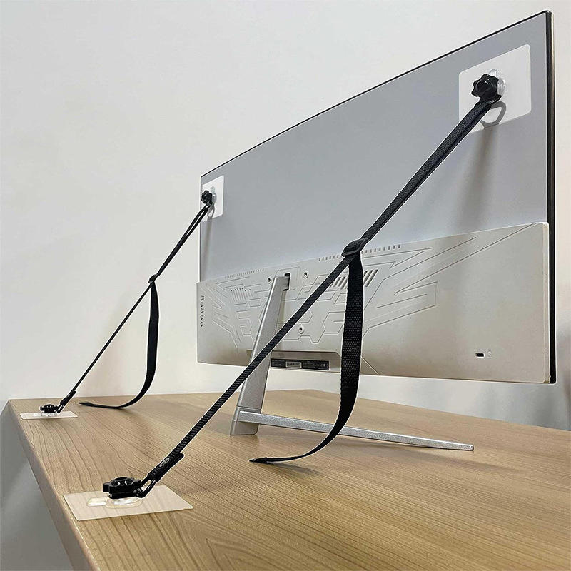 No Drill Adhesive Furniture An - مراجعة Earthquake Anchor Strap وسعره