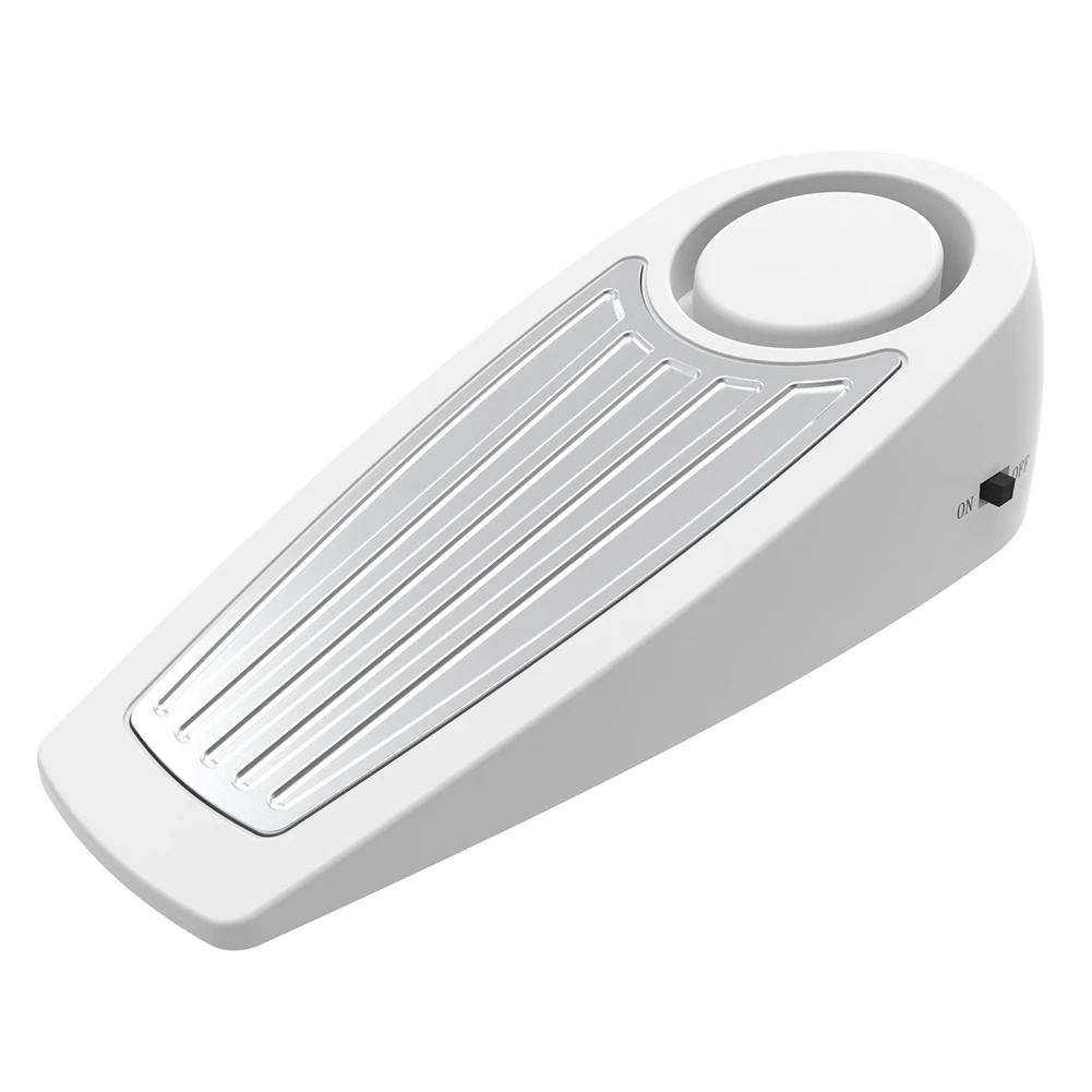 Alarm White Portable Doorstop  - مراجعة Door Stop Alarm وسعره