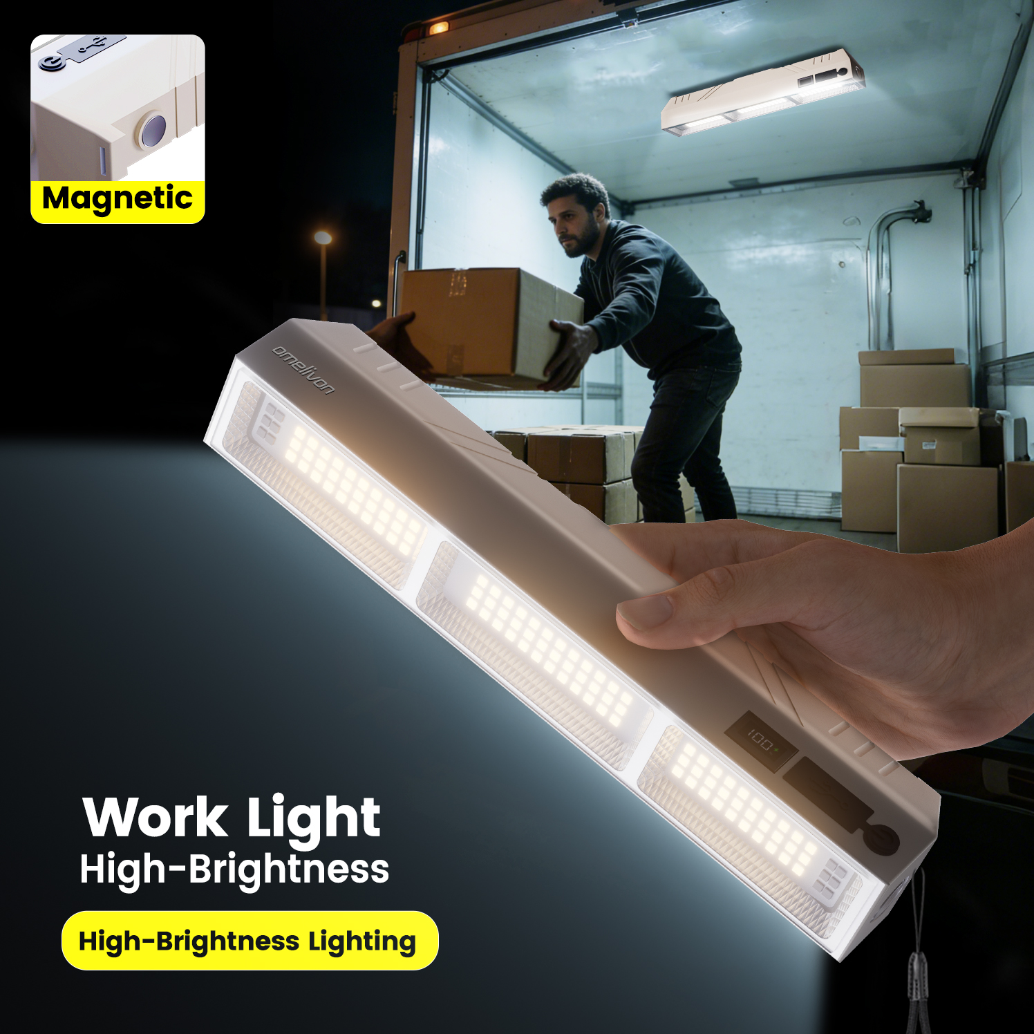Short Portable Magnetic Lanyar - مراجعة Power Outage Light وسعره