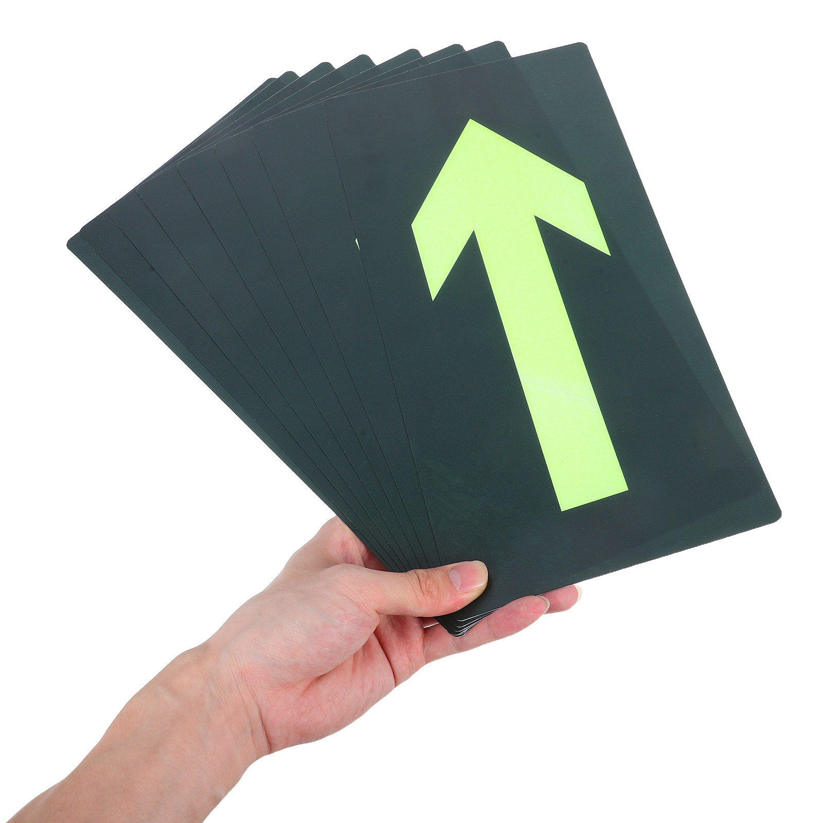 8Pcs Self Adhesive Glow Waterp - مراجعة Emergency Exit Sign وسعره