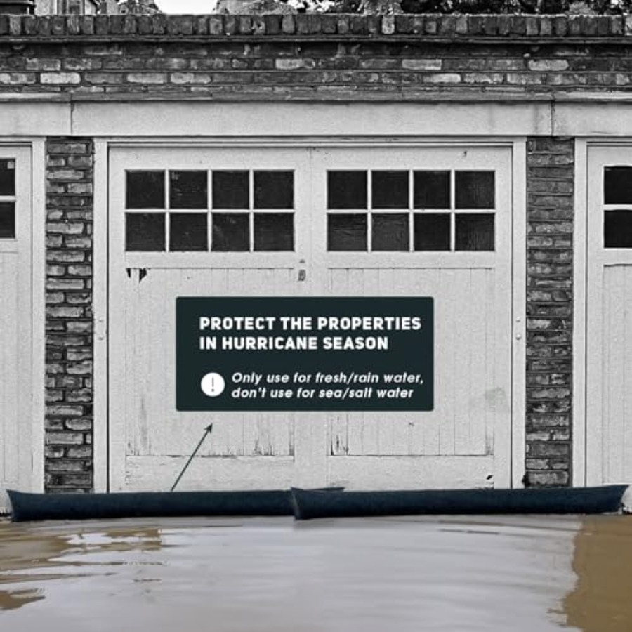 10Feet Water Activated Flood B - مراجعة Flood Barrier Bag وسعره