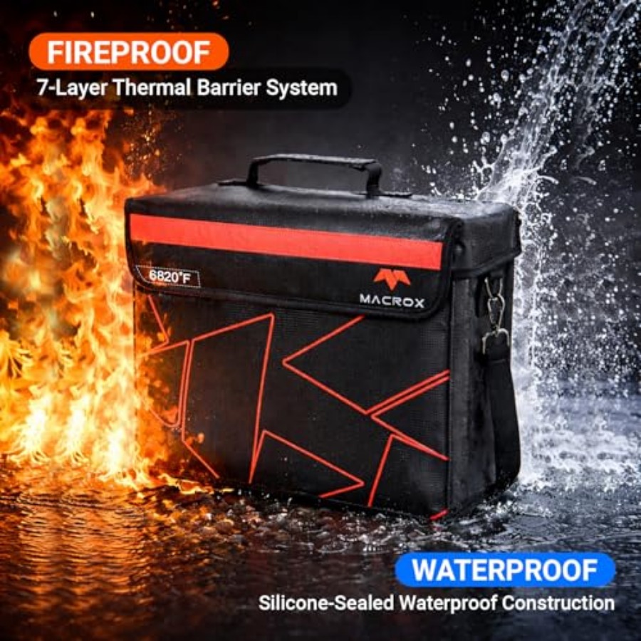 Fireproof and Waterproof Docum - مراجعة Fire Safe Document وسعره