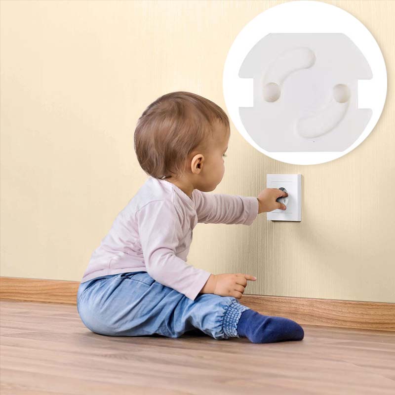 10Pcs EU Power Socket Electric - مراجعة Outlet Cover Baby وسعره