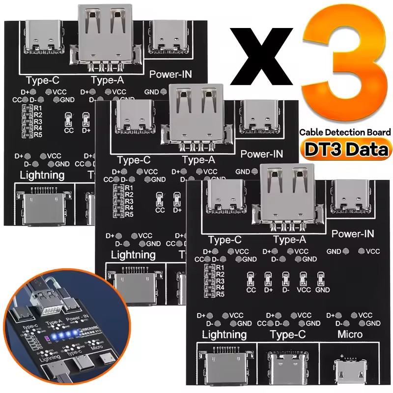 DT3 Data Cable Detection Board - مراجعة Co Detector Plug وسعره