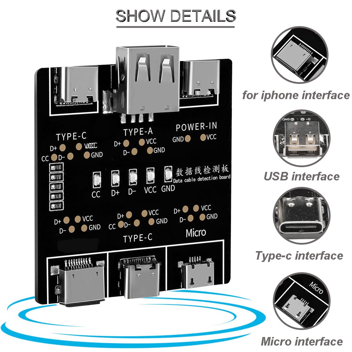 DT3 Data Cable Detection Board - مراجعة Co Detector Plug وسعره