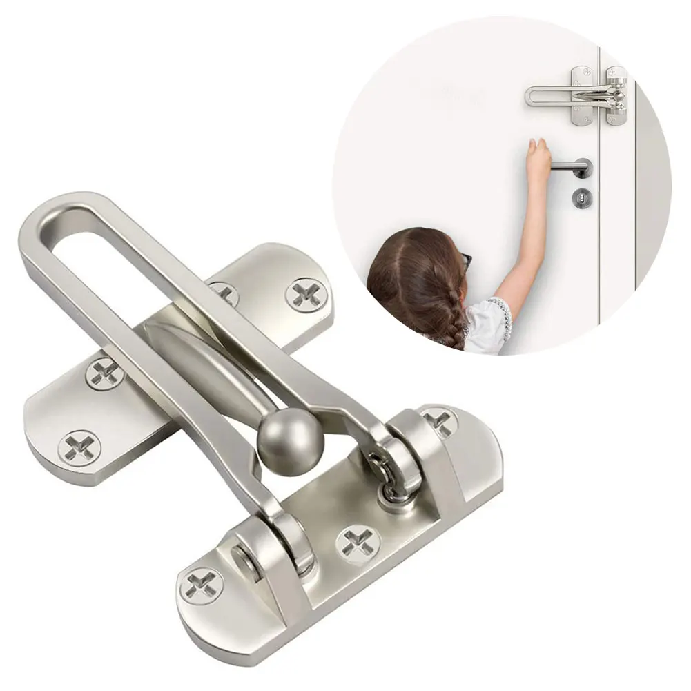 Home Anti-theft Door Buckle Be - مراجعة Security Chain Door وسعره