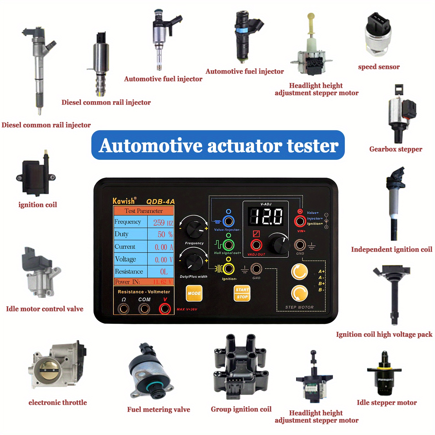 Auto Ignition Coil Test Inject - مراجعة Co Detector Plug وسعره