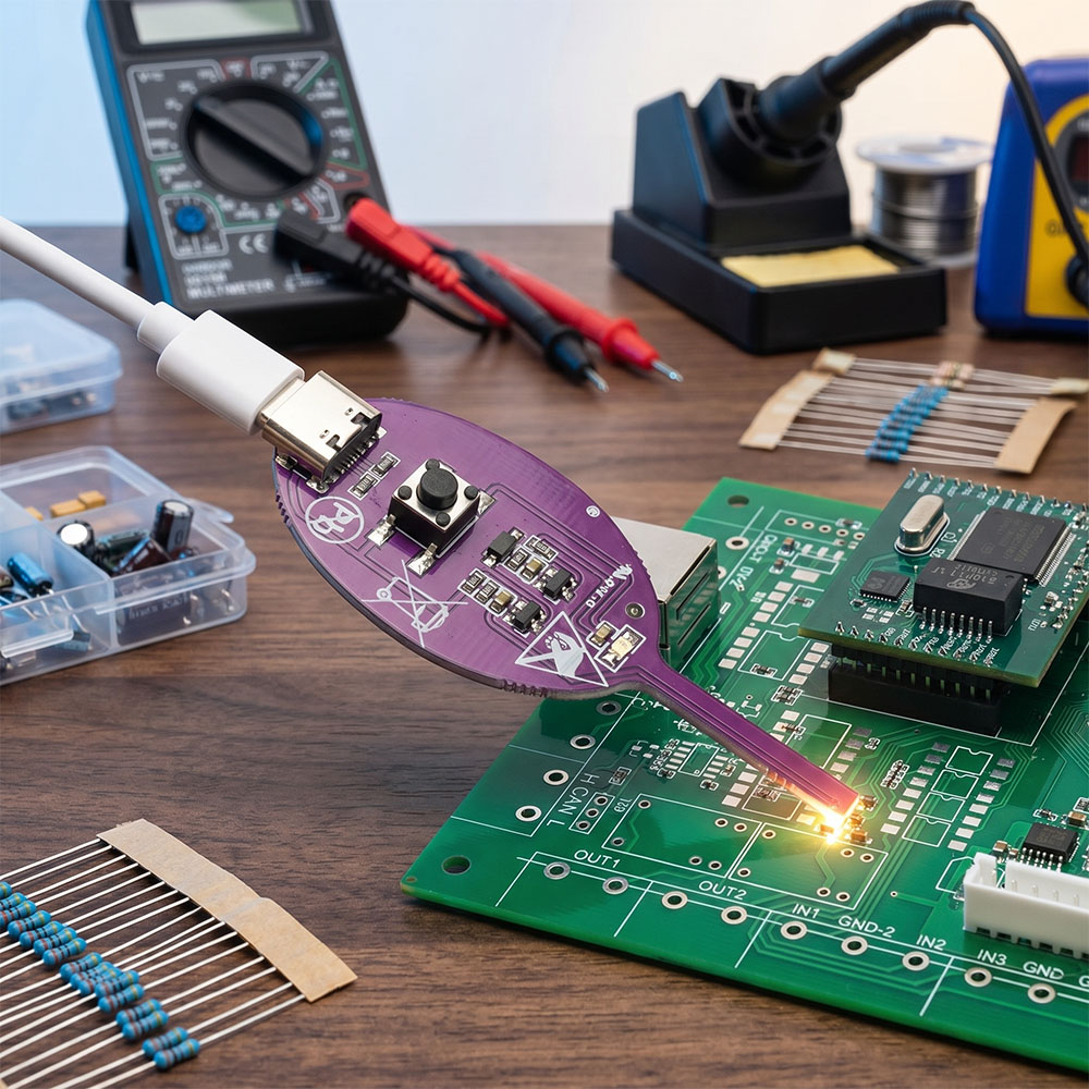 Inductance Tester Motherboard  - مراجعة Co Detector Plug وسعره
