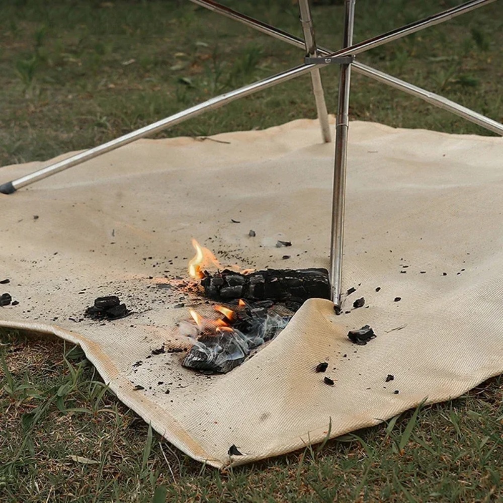 High Temperature Fire Blanket  - مراجعة Fire Blanket Kitchen وسعره