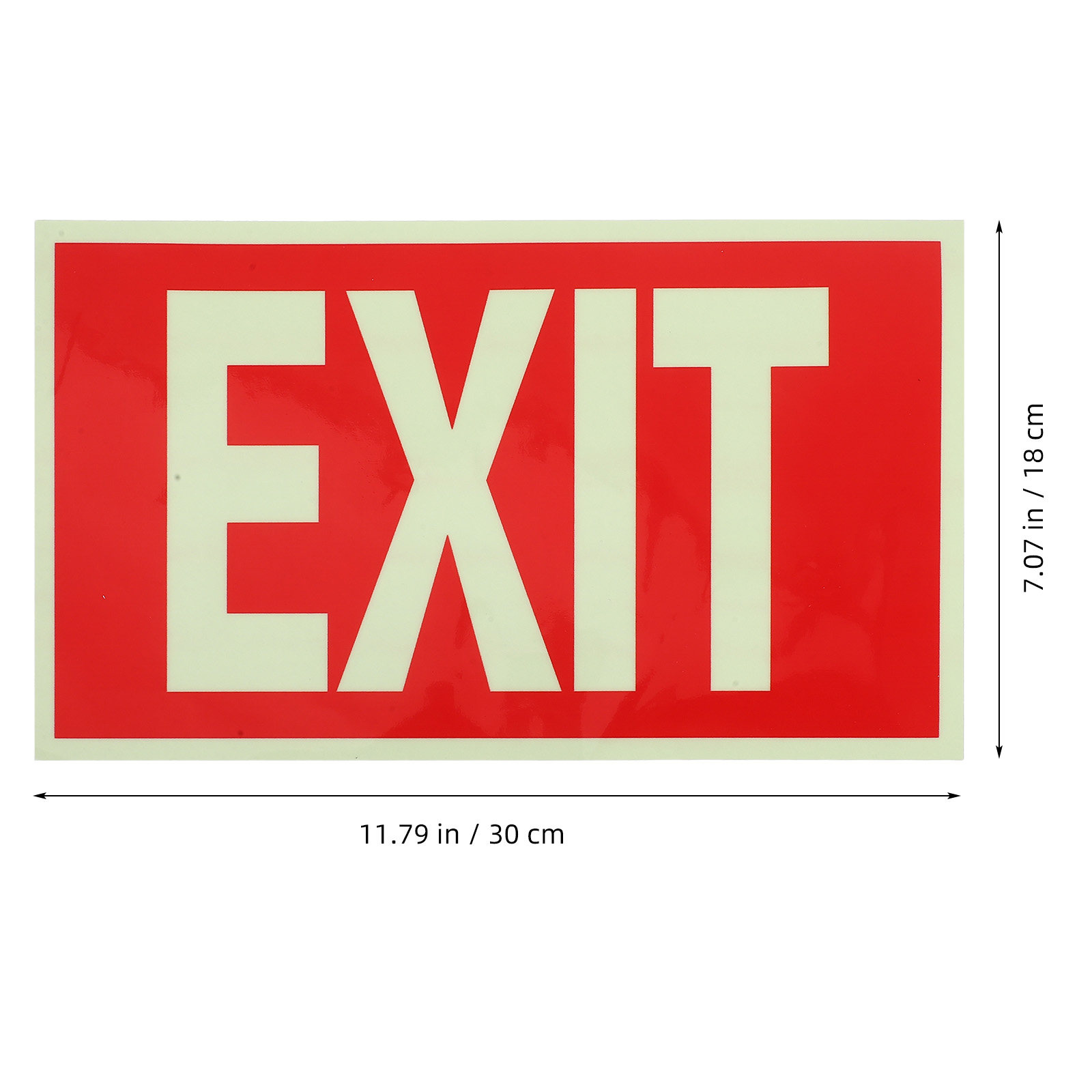 Self Adhesive Emergency Exit S - مراجعة Emergency Exit Sign وسعره