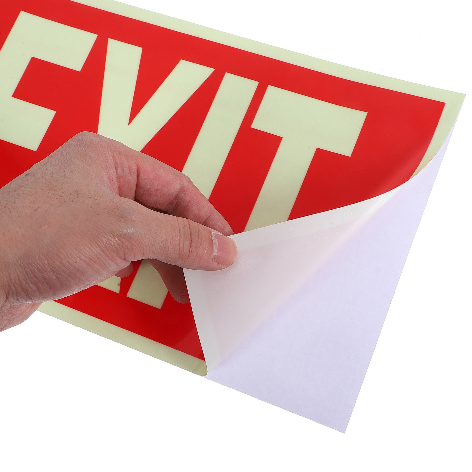 Self Adhesive Emergency Exit S - مراجعة Emergency Exit Sign وسعره