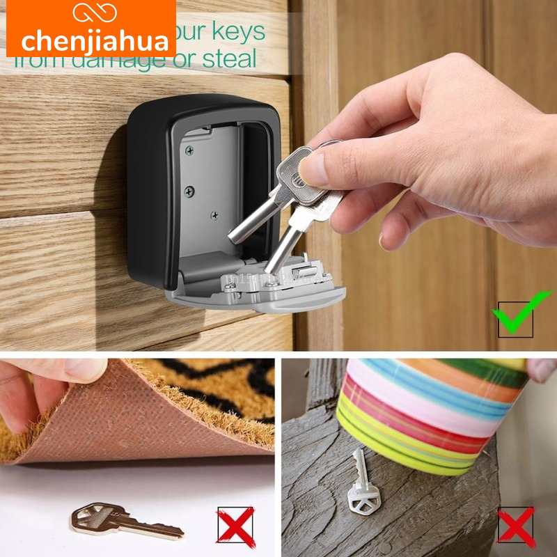 Wall Mount Key Storage Secret  - مراجعة Lockbox Key Secure وسعره