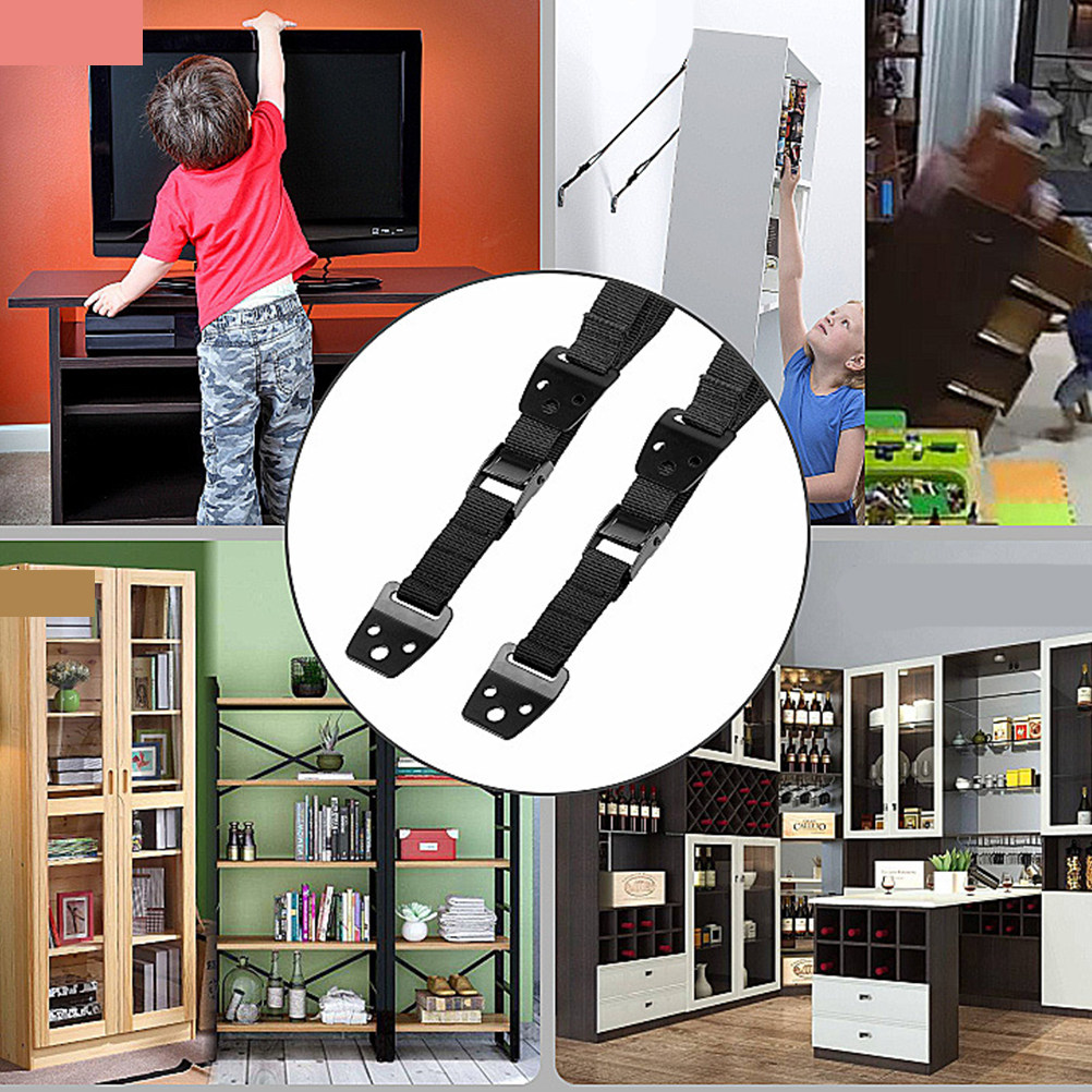 Heavy Duty TV Safety Anti-Tip  - مراجعة Earthquake Anchor Strap وسعره