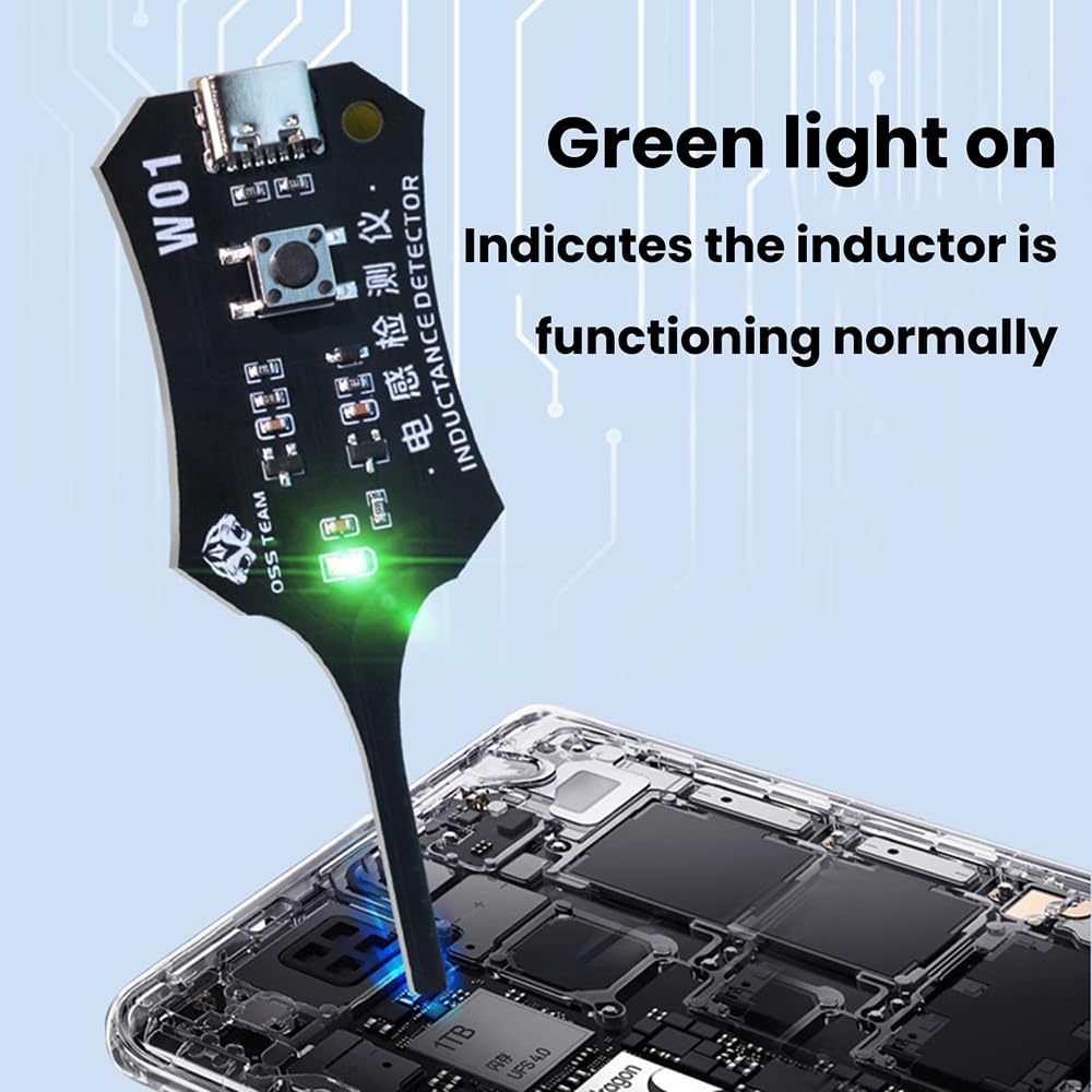 1PC W01 Motherboard Coil Teste - مراجعة Co Detector Plug وسعره