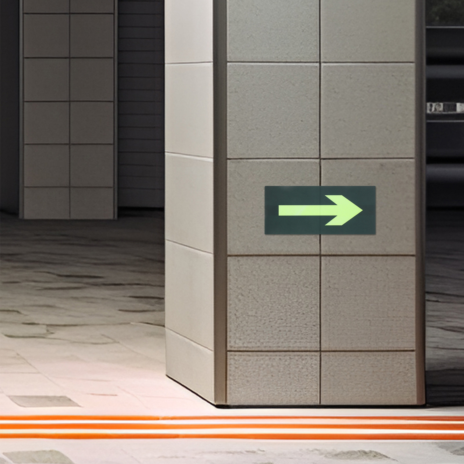 8Pcs Emergency Exit Arrow Stic - مراجعة Emergency Exit Sign وسعره